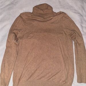 H&M Men's Tan Turtleneck Sweater